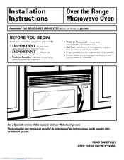 Ge Profile Spacemaker Xl1800 Microwave Instructions
